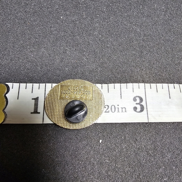 Hogeye I support americas national parks gold tone and enamel lapel pin brooch - Picture 2 of 3